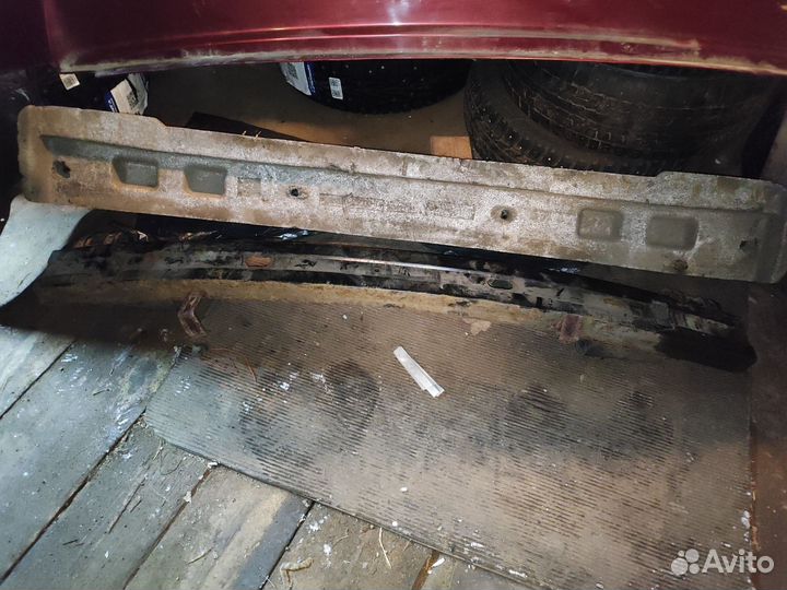 Задний бампер на hyundai accent тагаз