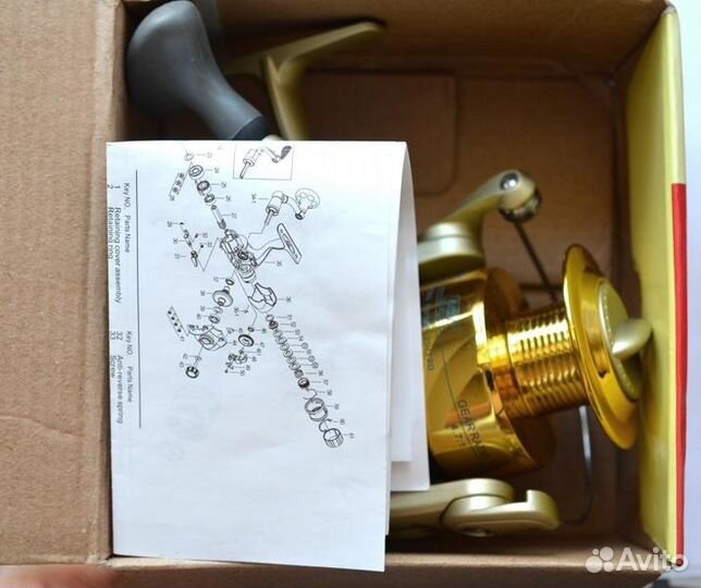 Катушка спиннинговая Red Man RD6000