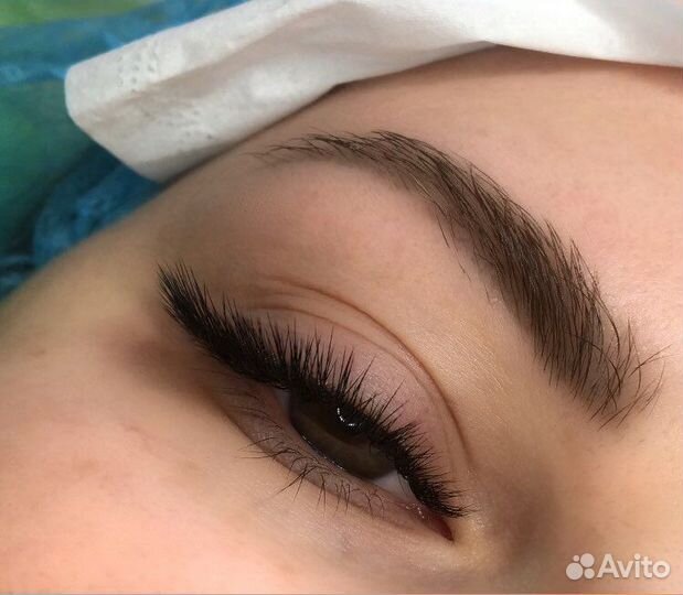 Наращивание ресниц 1,5 часа; обучение