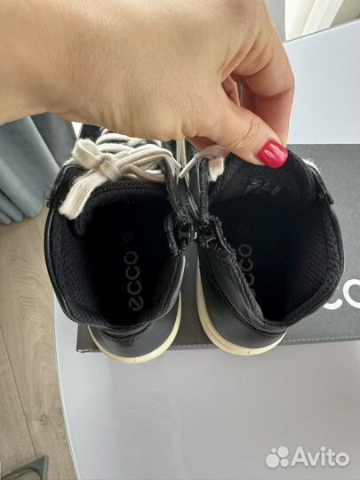Ботинки детские кожаные ecco