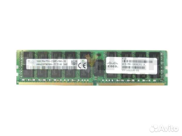 Cisco Тип памяти Объем Гб NXK-MEM-16GB
