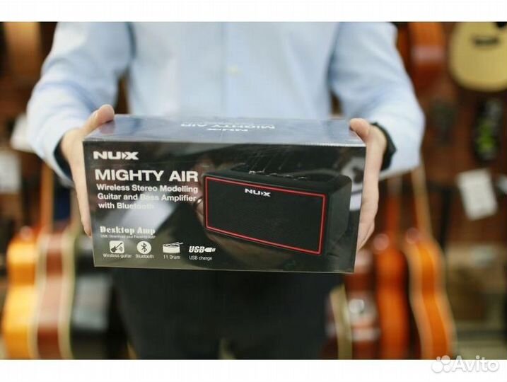 Nux Cherub Mighty-Air Портативный беспроводной гит