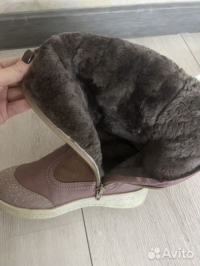 Сапоги для девочки зимние