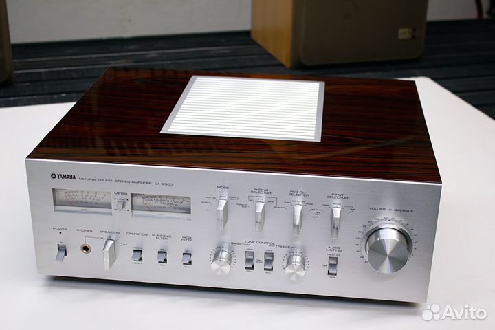 Усилитель Yamaha CA-2000 после реставрации