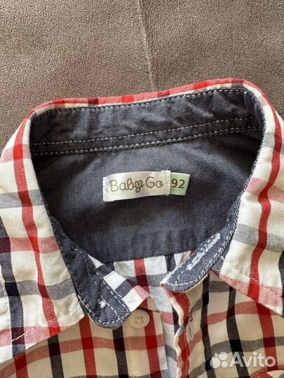 Рубашка для мальчика р.92