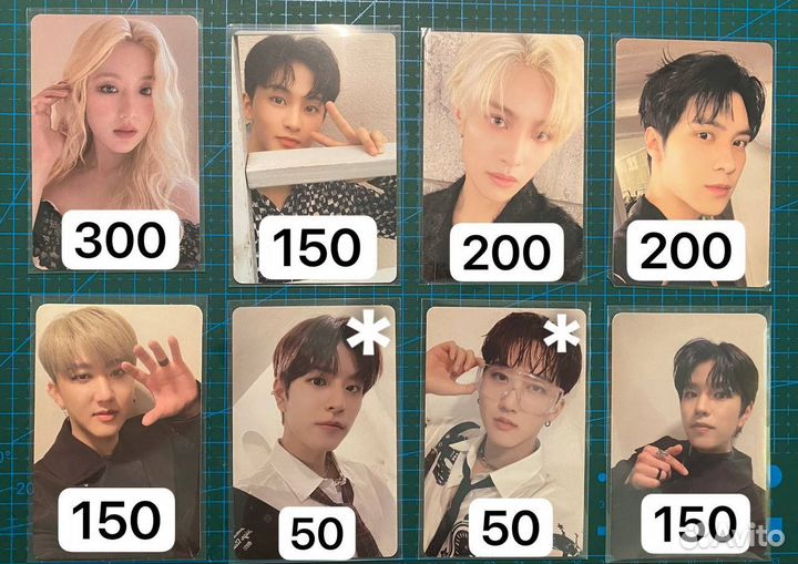 Офф карты nct, wayv, twice, skz, (g)i-dle