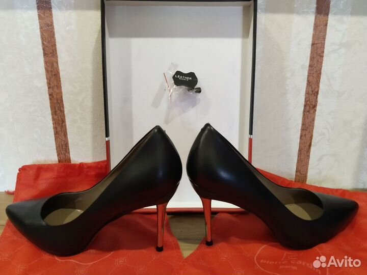Туфли женские кожаные 39 размер