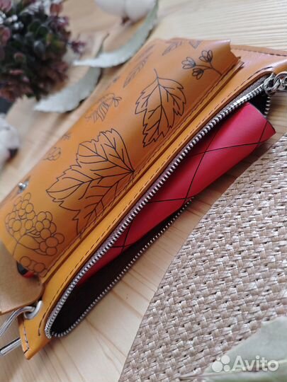 Сумка натуральная кожа/ Сумка кросс-боди