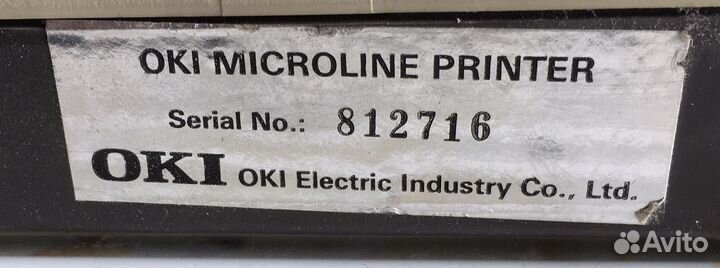 Матричный принтер OKI