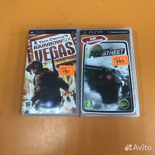 Игры на PSP в ассортименте