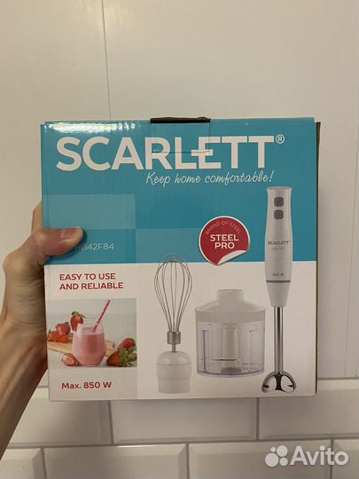 Блендер погружной scarlett