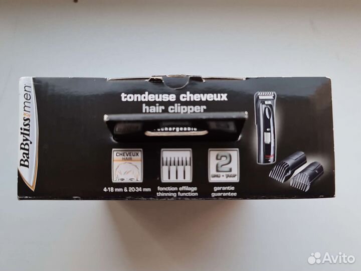 Новая BaByliss E696E Машинка для стрижки