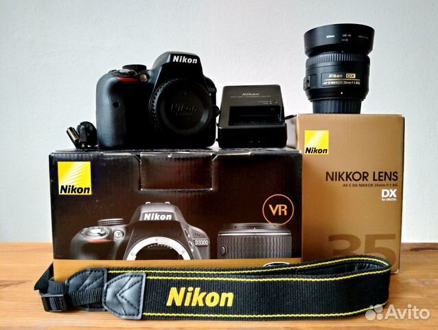 Nikon D3300 + Nikkor 35mm. Торг