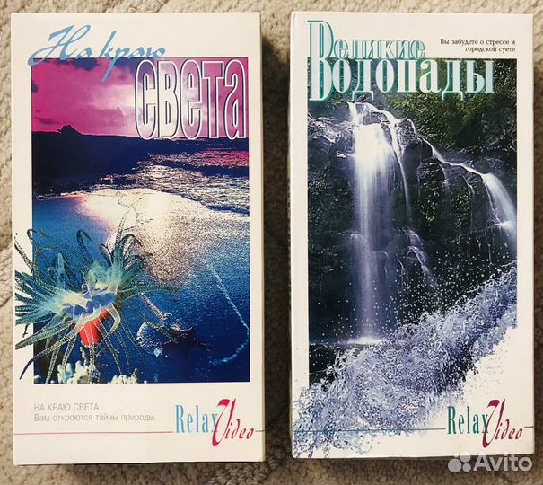 Relax video видеокассеты «Великие водопады»»На кра