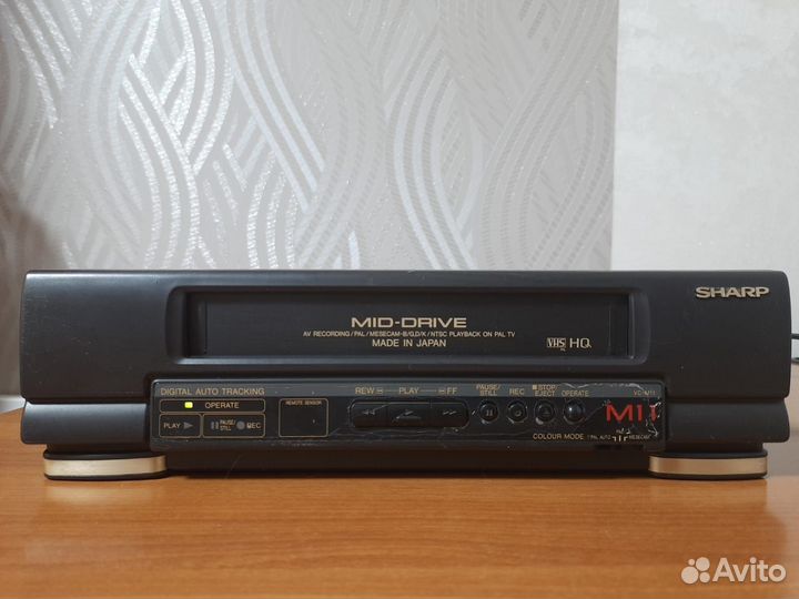 Видеомагнитофон sharp рабочий