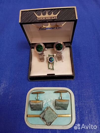 Запонки,зажим для галстука