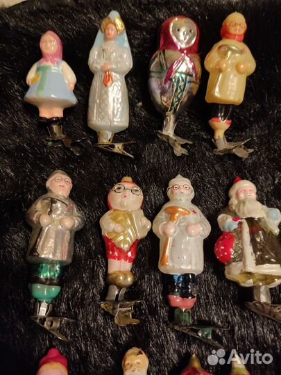 Елочные игрушки СССР