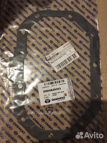 Прокладка поддона кпп lacetti/aveo/cruze