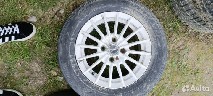 Литые диски r14 на ваз с зимней резиной