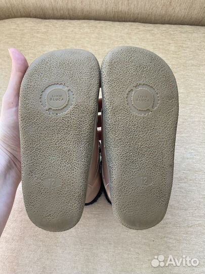 Детские осенние ботинки barefoot Tipsietoes 18,6см
