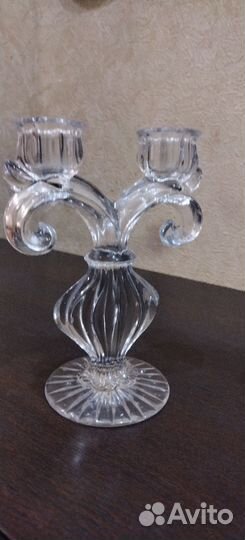 Хрустальные подсвечники