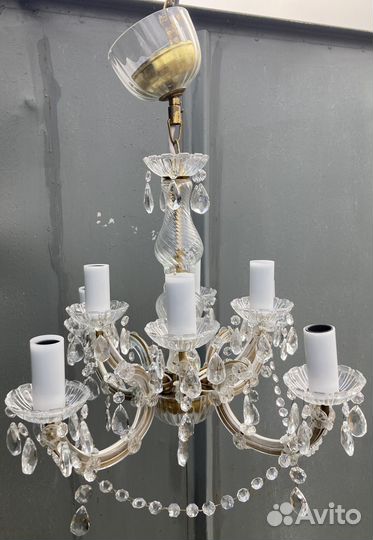 Люстра хрустальная