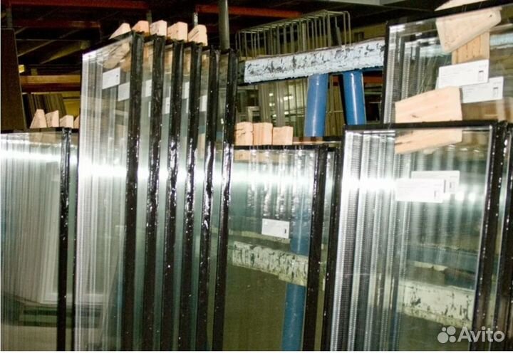 Стеклопакет + штапик для пластиковых окон