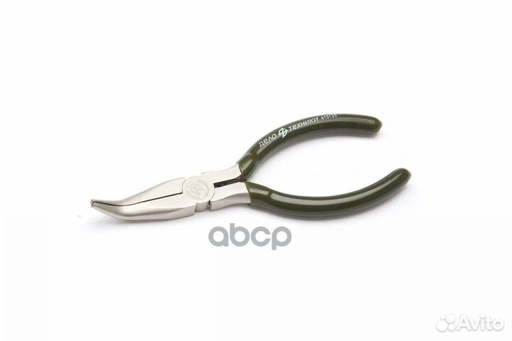 Плоскогубцы удлиненные загнутые 125 мм на холде