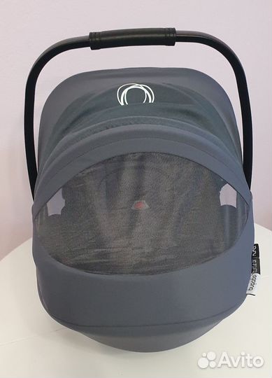 Автолюлька Bugaboo turtle air by nuna, Steel blue