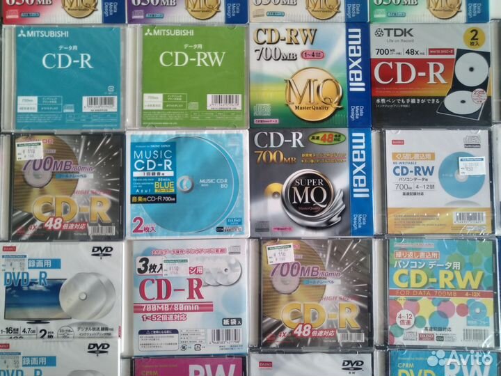 Диски CD-R / DVD-R / RW - 36шт
