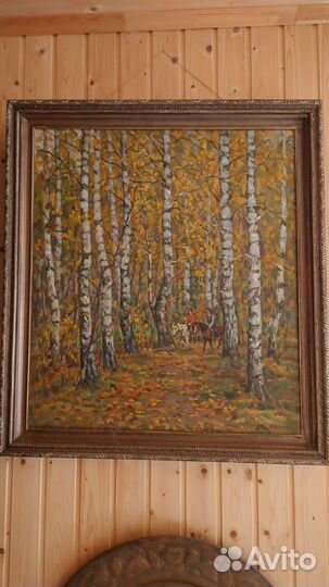 Осень в березовой роще. А. Дубов