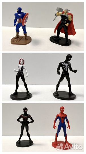 Игрушки Фигурки Marvel Sweet Box Киндер разные