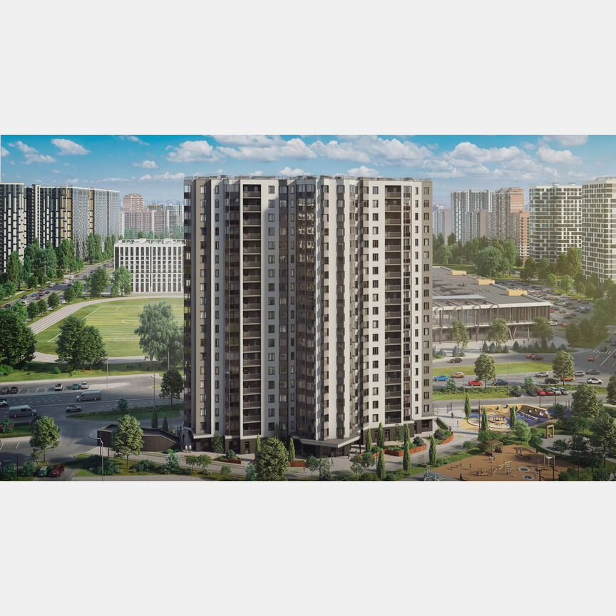 3-к. квартира, 84 м², 5/19 эт.