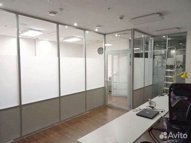 Стеклянная перегородка Лофт