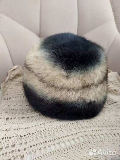 Шапка норковая женская