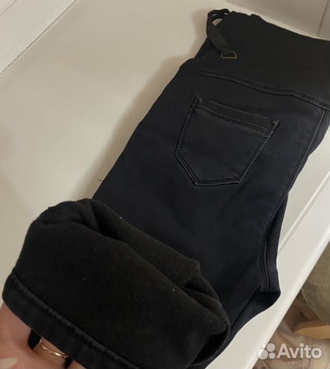 Зимние джинсы для беременных 48-50