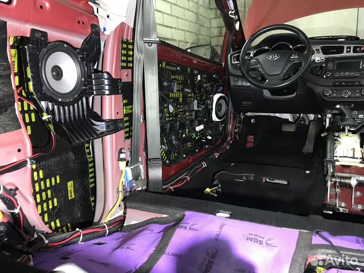 Аудиоподготовка (шумоизоляция) дверей