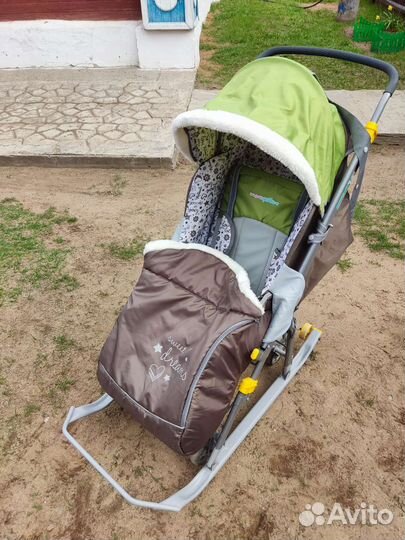 Коляска санки