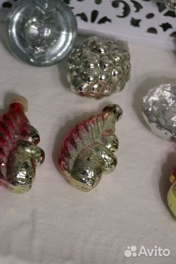 Елочные игрушки СССР ретро винтаж