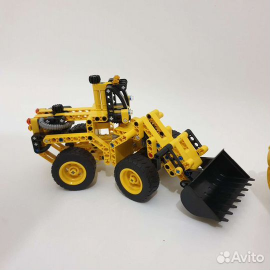Lego Technic самосвал и погрузчик