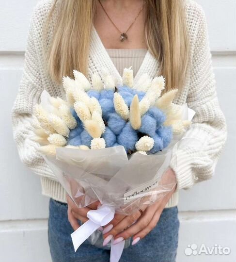 Букет из сухоцветов. Гипоаллергенный. Вечный