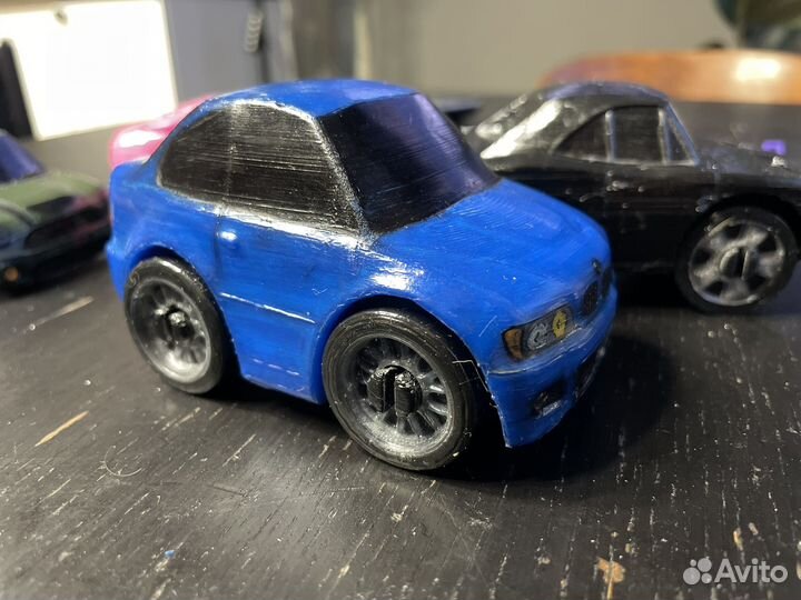 Модель BMW m3 e46 blue