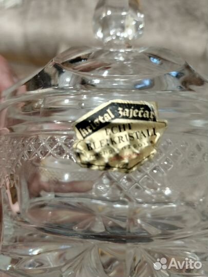 Штофы и графины СССР хрусталь