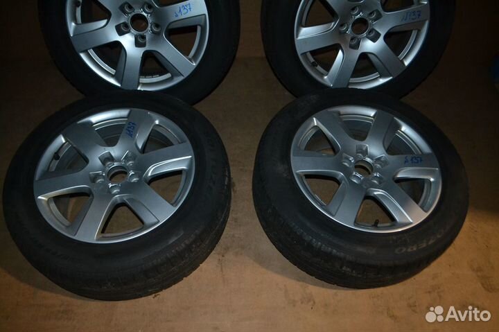 Диски audi R17 с зимними шинами 225 50 17