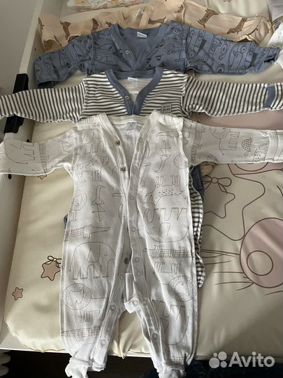 Вещи пакетом на мальчика от 0 до 3-4