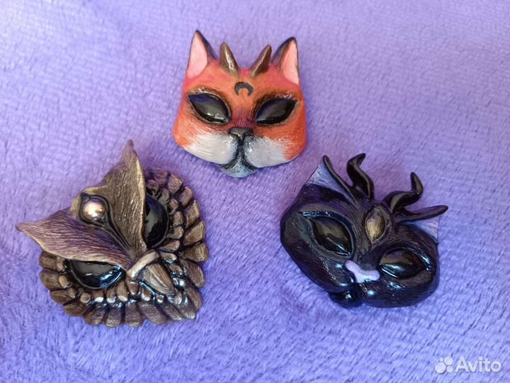 Матрёшки, броши, подставки под благовония