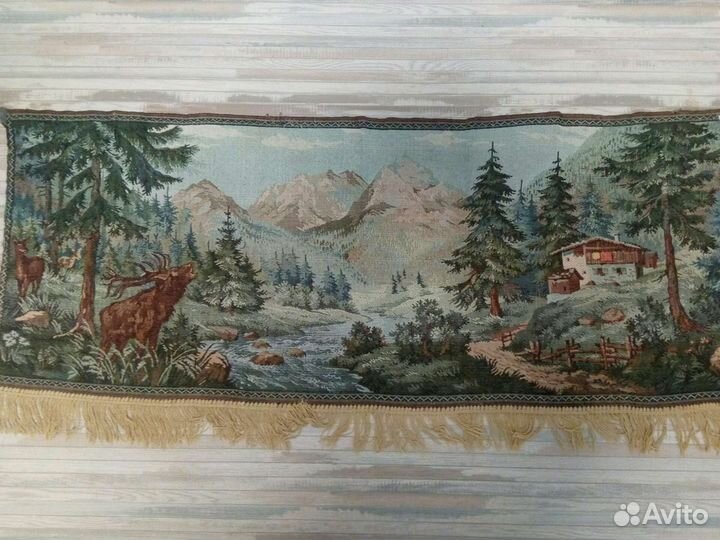 Коврик настенный гобелен СССР