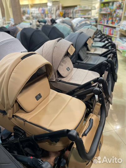 Европейские коляски 2в1, 3в1, коляски для двойни