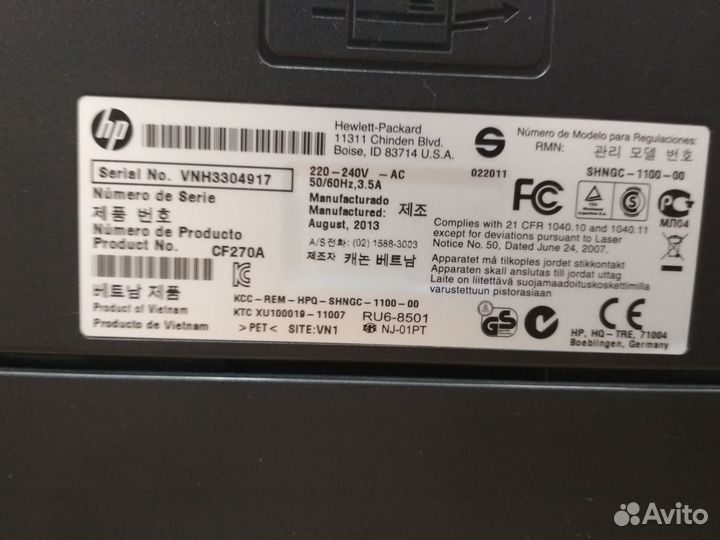 Принтер HP laserjet pro 400 m401a