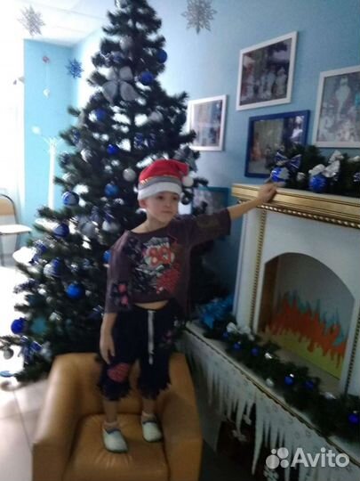 Новогодний костюм разбойника или гномика для мальч